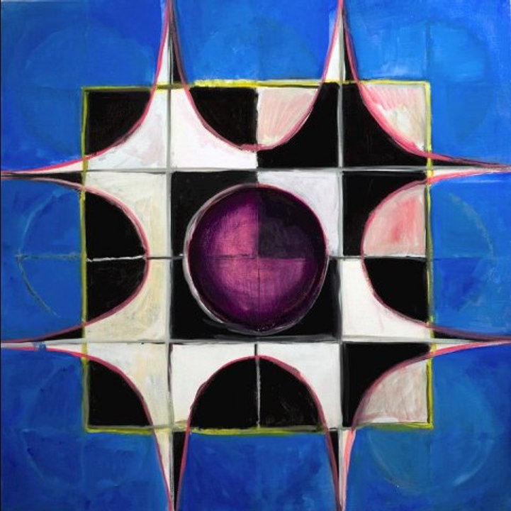 Mandala Painting Process Video  | Ari Lankin  | Radiohead Idioteque