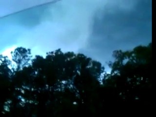 Tornado in North Carolina forms in front of couple's car !