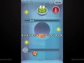 Cut the rope Cosmic box Walkthrough - iPhone Game Cheat