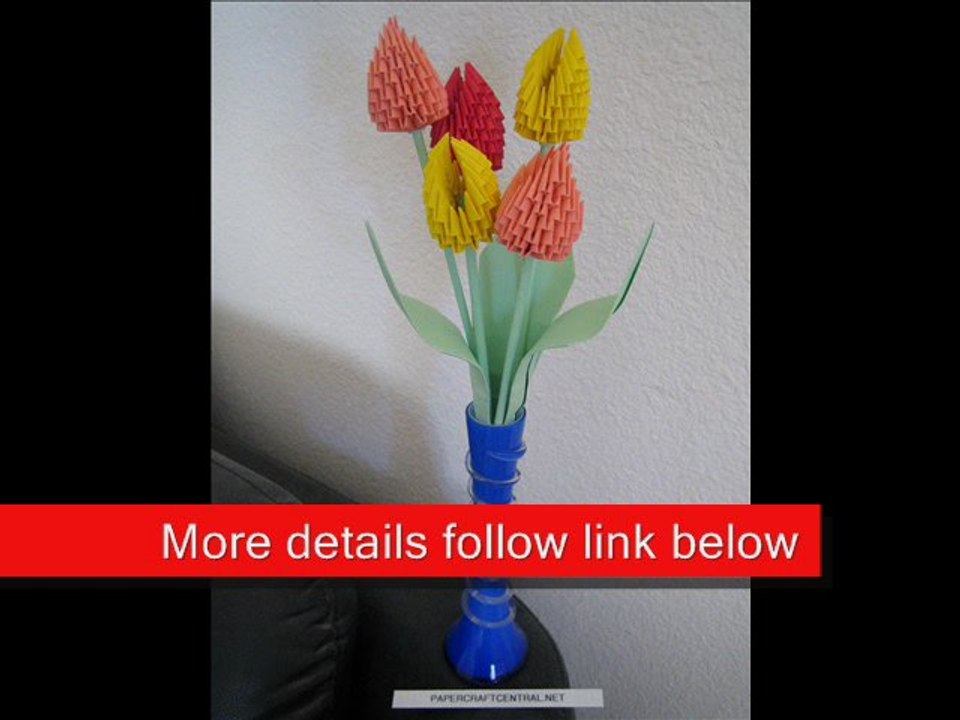 3D Origami Tulip Bulb