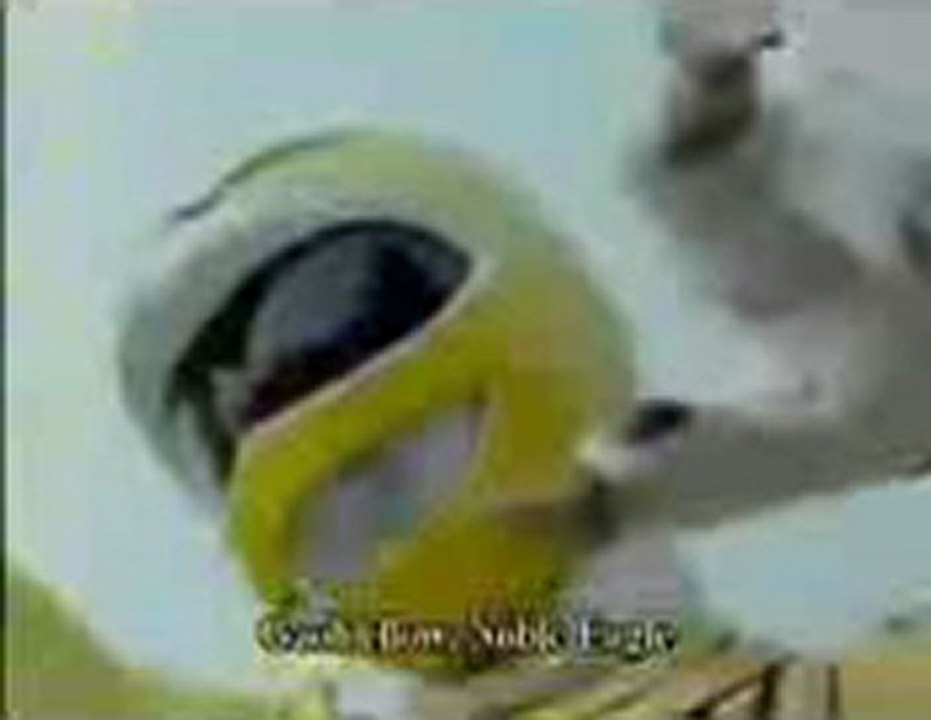 Gaoranger henshin and roll call