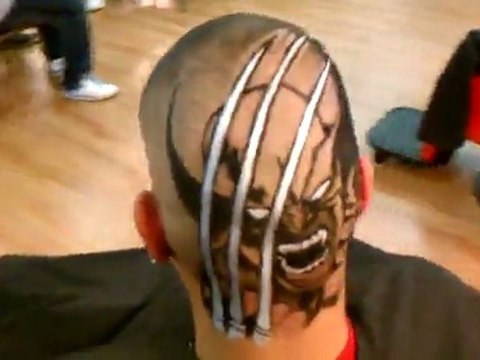 Coiffure Insolite de cheveux - Wolverine