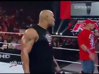 WWE Raw March 5th 2012 The Rock and HBK
