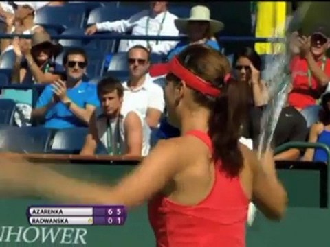 Indian Wells - Azarenka deklassiert Radwanska