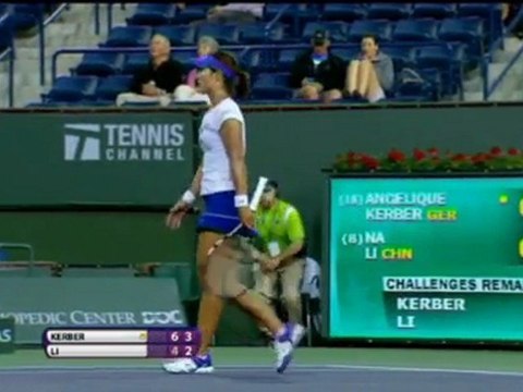 Kerber batte Na Li - Indian Wells, quarti