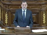 Pleno en el Congreso / Rajoy asegura que hay consenso con nuestros socios europeos