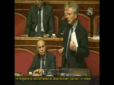 Rutelli - La vicenda Maro' (14.03.12)