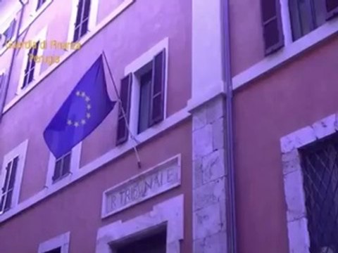 Spoleto (PG) - Terremoto, blitz della gdf contro un'impresa campana (14.03.12)