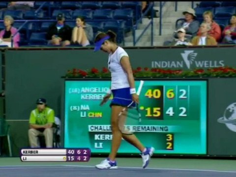 Indian wells - Défi de taille pour Kerber en demi