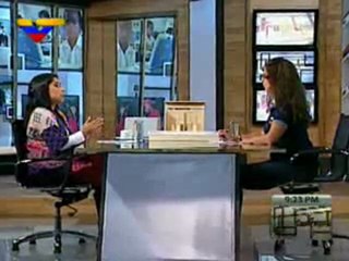 (VIDEO) Contragolpe Entrevista a ministra de Comunas Isis Ochoa 14.03.2012  1/2