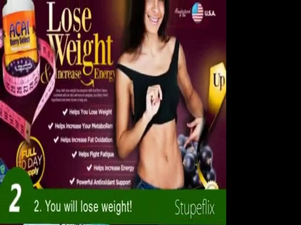 Acai Berry Select Cut Mens Weight Loss