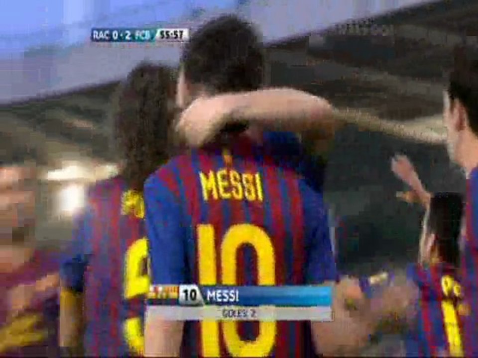 Racing Santander - FC Barcelona 0:2 11//03//2012 - Primera Division: 27. kolejka