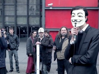 Anonymact Anonymous Protest Manif anti-ACTA Paris 10 Mars 2012