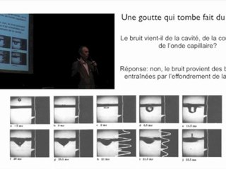 Conférence : "La physique de la goutte d'eau" par Marc Henry (2/2)