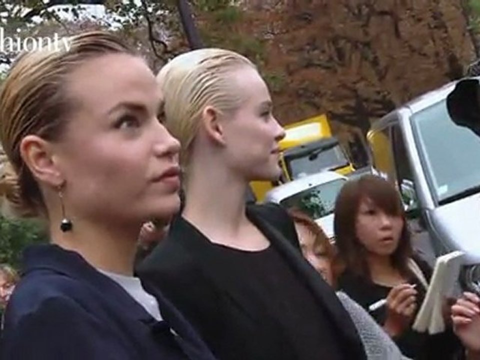 Model Talk: Ginta Lapina at FW Spring '12 Runway | FashionTV