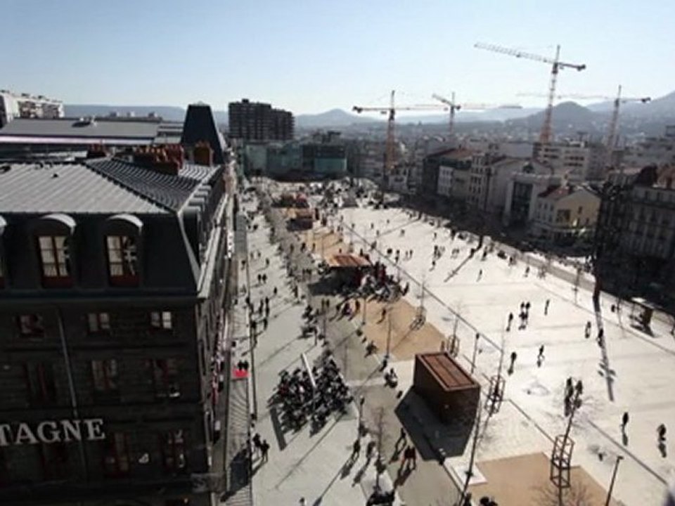 Place de Jaude (Clermont-Fd) - Time-lapse