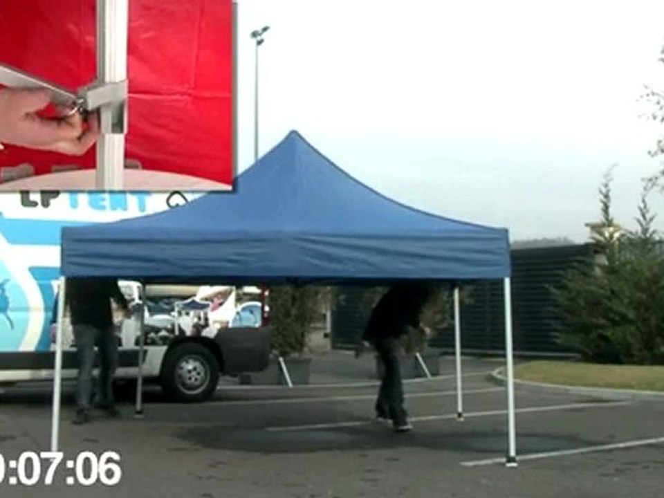 Montage de la tente pliante ECO par LPTENT