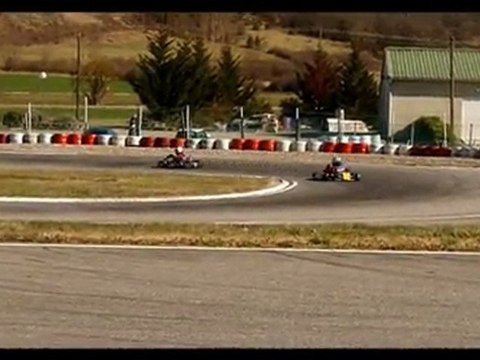 Essais de Tom en Rotax Micro Max à Lavelanet