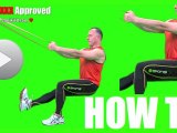 How To Squat One Leg Elastic Squats TRX Insanity Workout