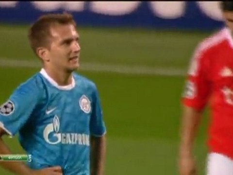 ЛЧ 2011/12. 1/8 финала. Бенфика - Зенит 2-0 (2-0 Оливейра)