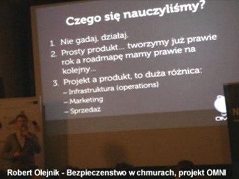 Bezpieczeństwo w chmurach, czyli jak i dlaczego stworzyliśmy OMNI – Robert Olejnik, Teonite