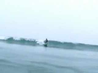 sup et longboard avec Méd dans le nord cotentin le 15 mars 2012 coef 58