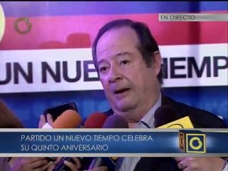 Oswaldo Álvarez Paz sobre aniversario de UNT