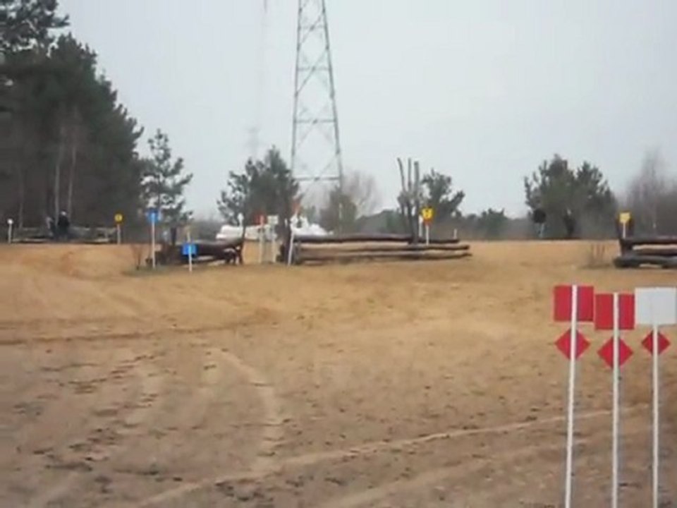 Cross CCE de St mars , le 11.03.12, Poney 2 , Sim&Gwen 2e