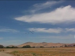 UFO Caught On Tape Over Santiago Air Base
