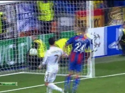 ЛЧ 2011/12. 1/8 финала. Реал - ЦСКА 4-1 (4-1 Криштиану Роналду)