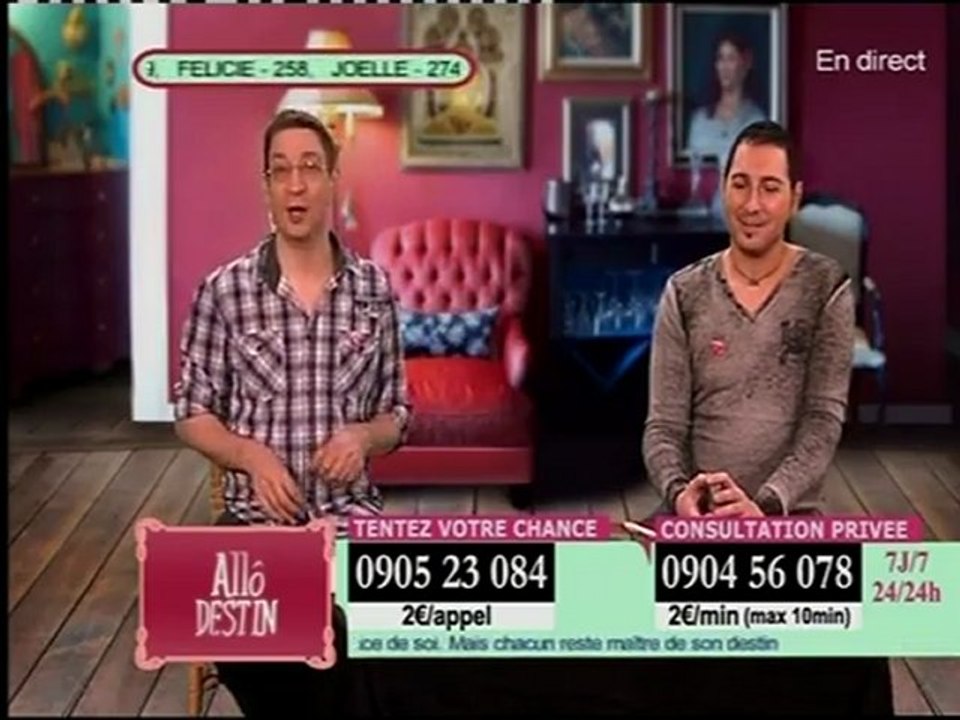 Fou-rire de Nicolas Gigliotti dans Allo destin