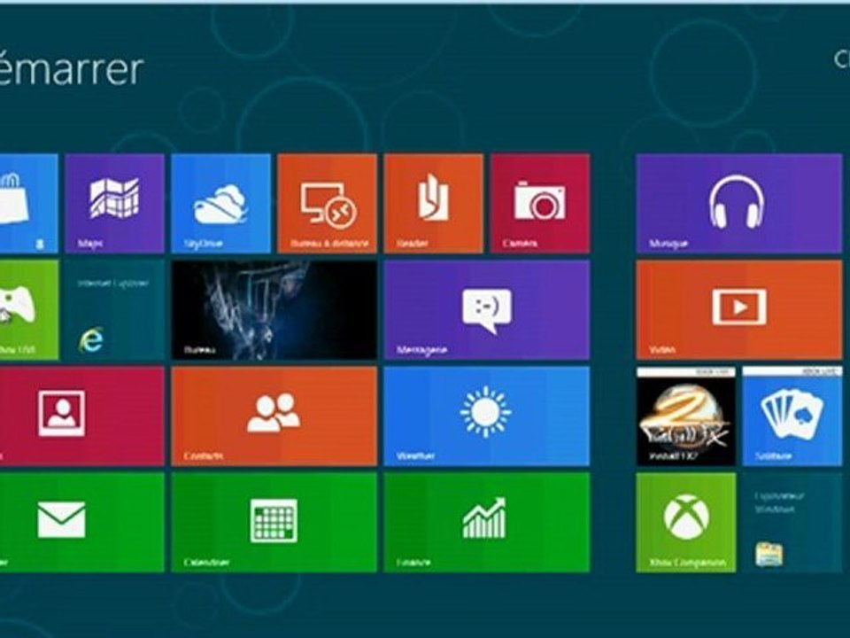 WebTutos - Présentation de Windows 8