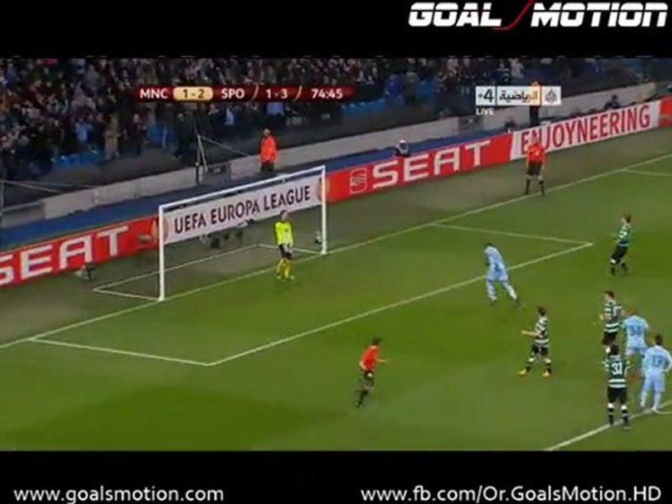 [Europa League]Man City 2 - 2 Sporting Portugal #Super Mario