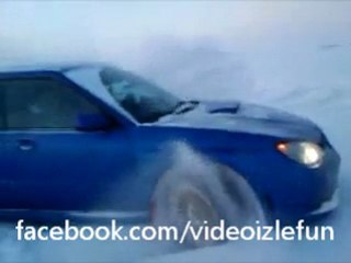 2006 Subaru Sti in the snow