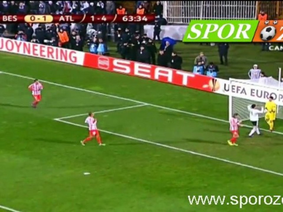 Besiktas 0 - 3 Atletico Madrid www.sporozet.org HIGHLIGHTS