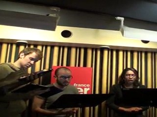 Les Voix animées interprêtent une pièce de Palestrina "Sicus Cervus"