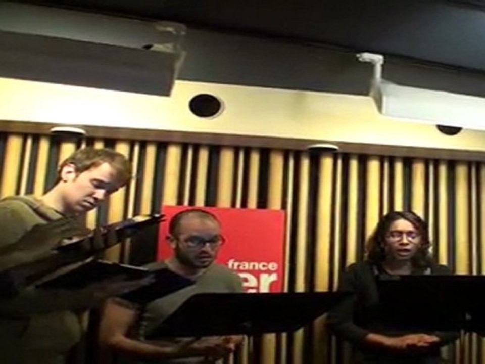 Les Voix animées interprêtent une pièce de Palestrina "Sicus Cervus"