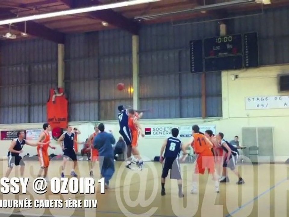 7ÈME JOURNÉE CADETS 1ÈRE DIV : BUSSY @ OZOIR (1)