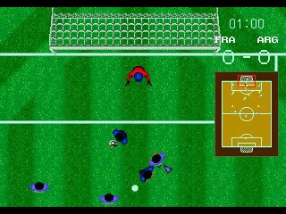 GameTronik CR: World Cup Italia 90 - MegaDrive (Fusion)