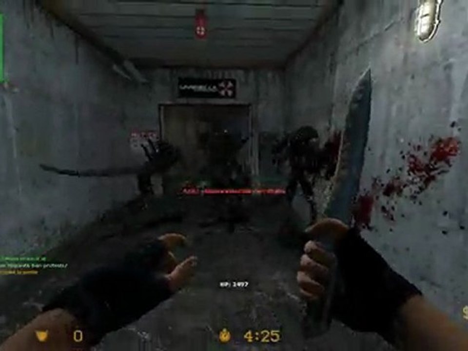 [Gameplay] Counter Strike : Source (Zombie Escape) - ze_biohazard_v2b_004
