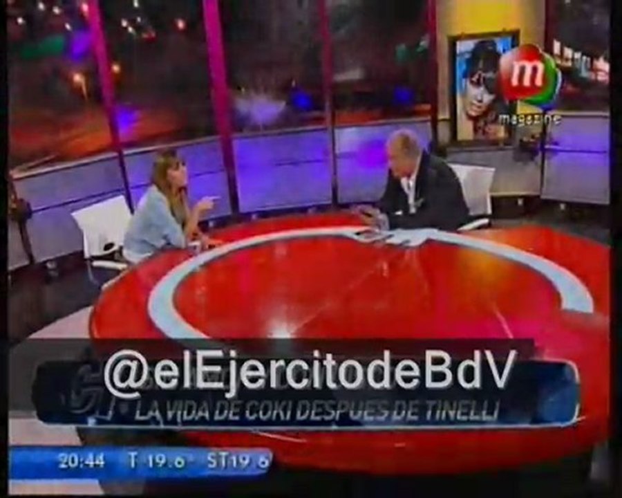 Coki Ramirez en Magazine TV con Chiche