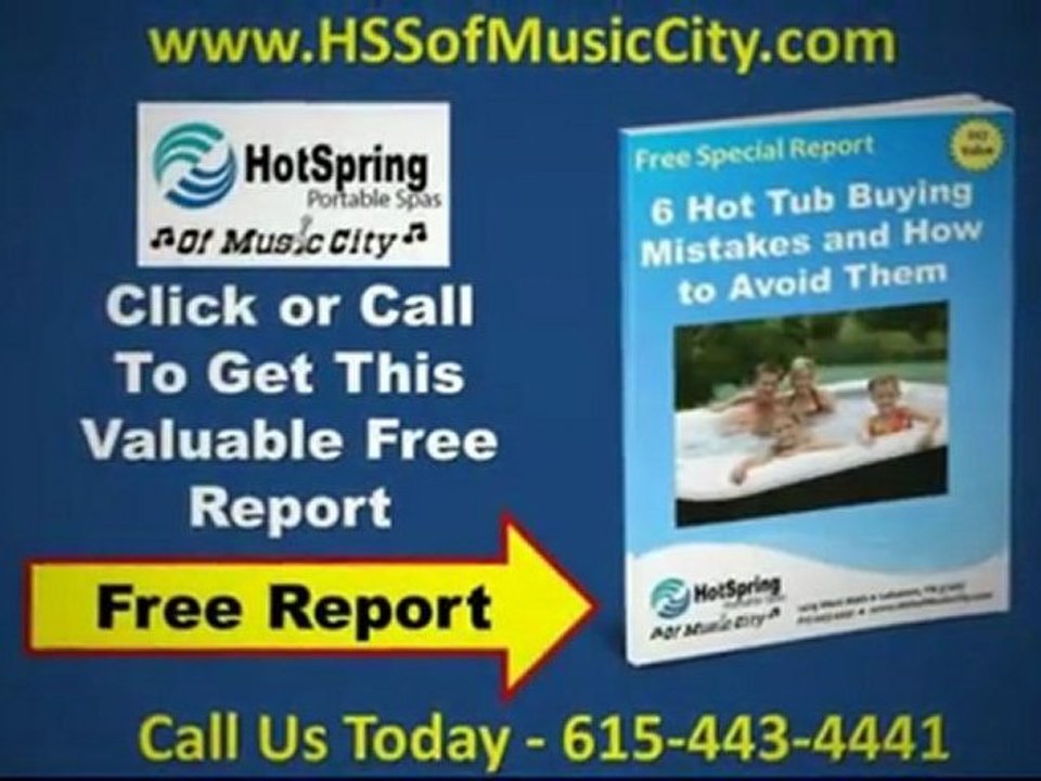 Hot Tubs Lebanon, Watertown, Mount Juliet, TN