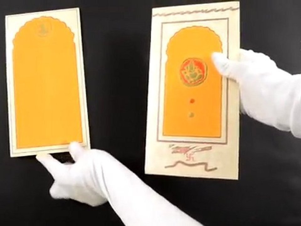 2006, Cream Color, Hindu Cards, Indian Wedding Invitations, Hindu Wedding Cards, Wedding Cards