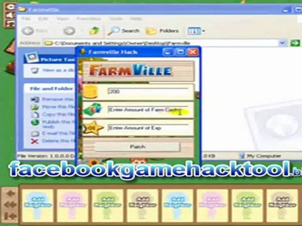 FarmVille Cheater - Coins & Level Hack 2012