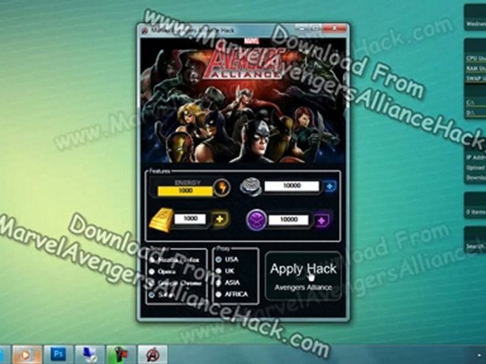 Marvel Avengers Alliance Cheat Engine
