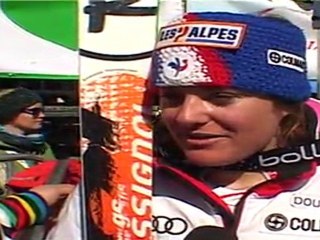 Marion Rolland 3e du Super G de Schladming