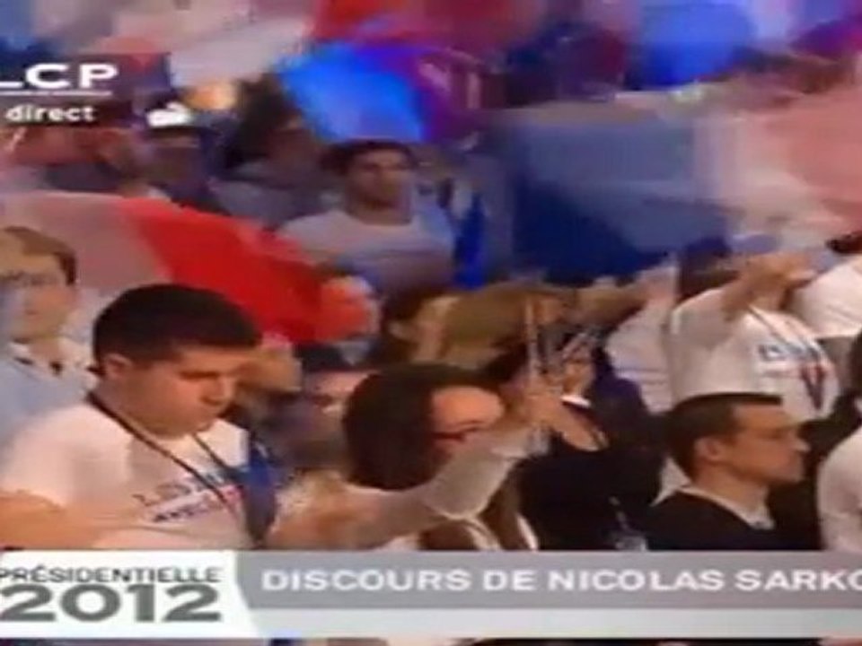 Meeting Villepinte Nicolas Sarkozy