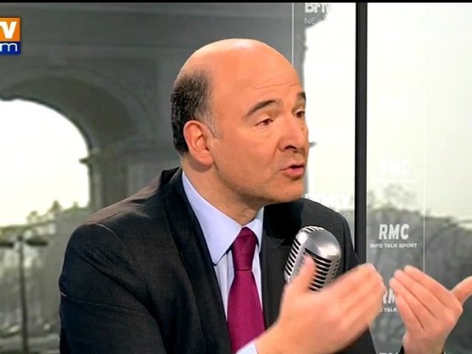 Moscovici sur BFMTV : la "force de François Hollande, c'est la clarté"