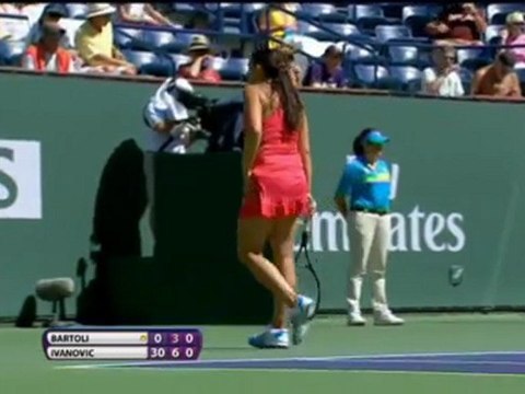 Indian Wells - Ivanovic se impone a Bartoli