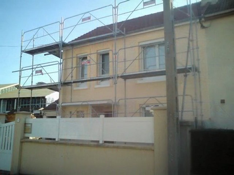 TRAVAUX DE RAVALEMENT DE FACADES A SANNOIS DANS LE VAL D'OISE